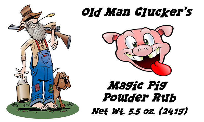 Clucker’s Magic Pig Powder Rub