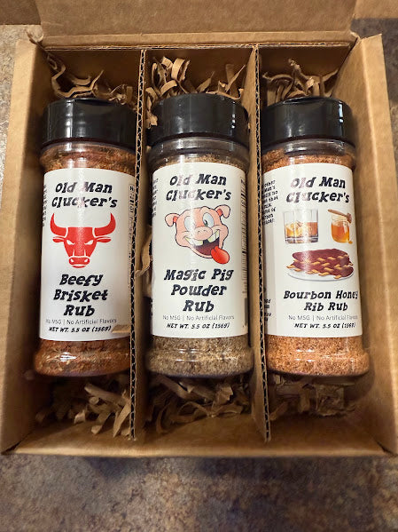 Clucker's "Smoking" Box Gift Set