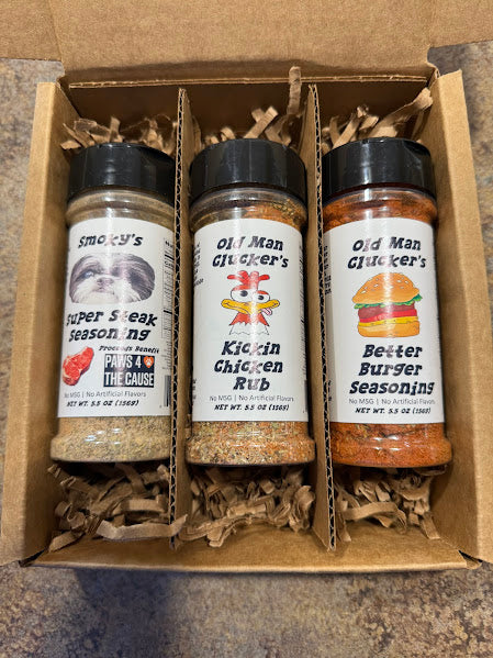 Clucker's "Grilling" Box Gift Set