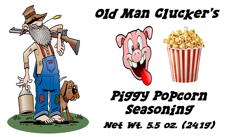 Clucker's Piggy Popcorn Seasoning
